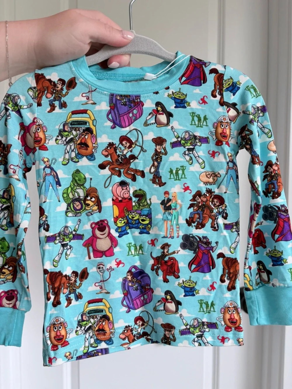 🧸Showstoppers Disney Pixar Toy Story Bamboo Two Piece Pajama Set NWT *RARE*